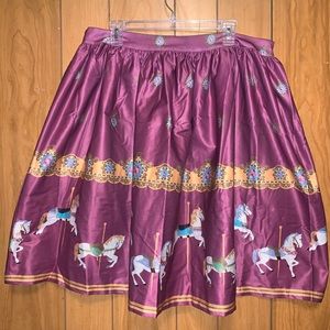 NWOT Lindy Bop Carousel Skirt size 16